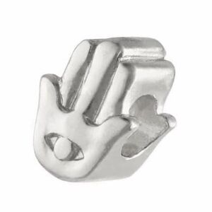 Mene 24K .9999 Platinum Hamsa Hand Charm 2.2g